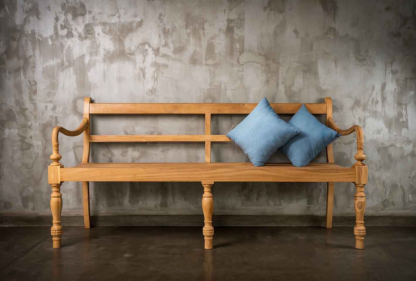 Traditions furniture — woven cane design